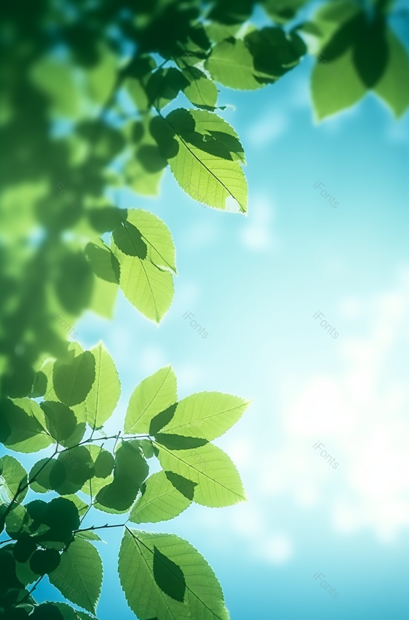 大自然树叶植物天空广告背景,高清,摄影图,摄影图片,图片大全,摄影图免费下载